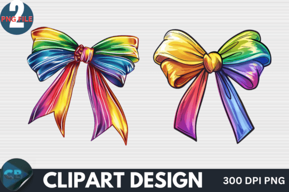 Download Colorful Rainbow Bow Clipart PNG - Rainbow Collection