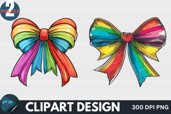 Download Colorful Rainbow Bow Clipart PNG - Rainbow Collection