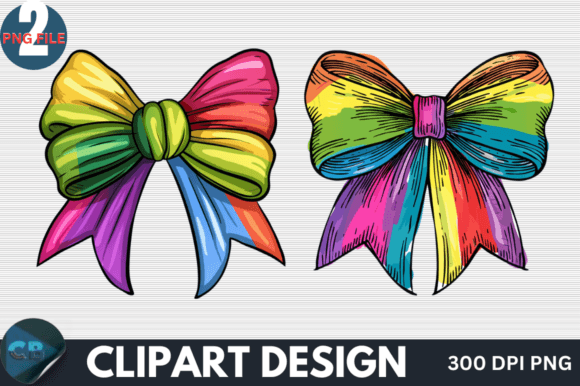 Download Colorful Rainbow Bow Clipart PNG - Rainbow Collection