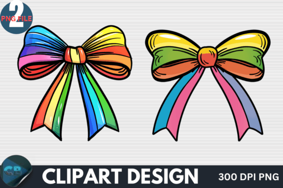 Download Colorful Rainbow Bow Clipart PNG - Rainbow Collection